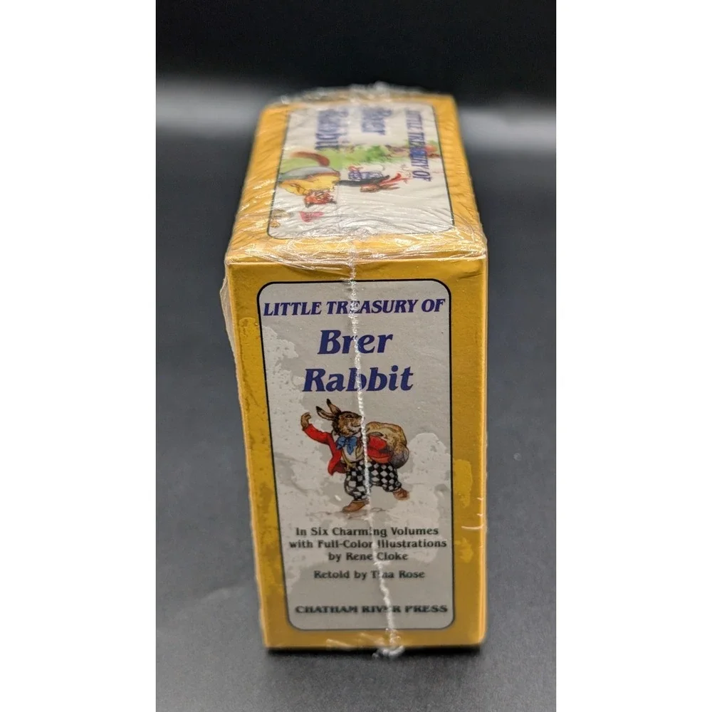 Little Treasury of Brer Rabbit Small Board Book Boxed Set - Arlington House 1988